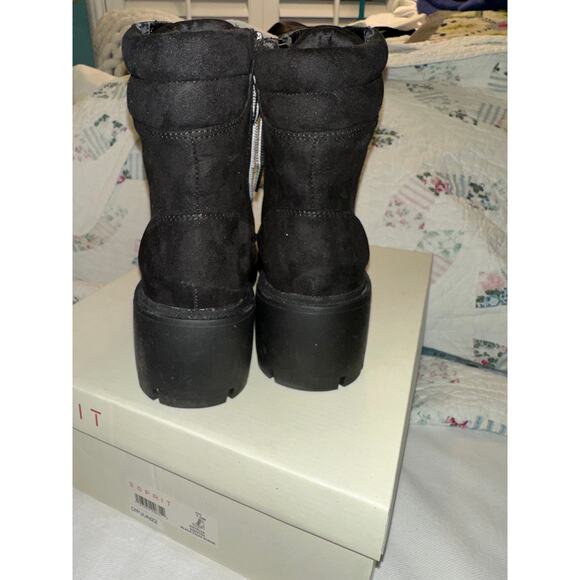 NEW IN BOX ESPRIT ESTELLE LUG SOLE COMBAT HIKING BOOTS 7.5 - Picture 6 of 6